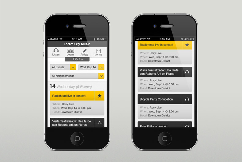 Mobile User Interface Design by Martin Oberhäuser