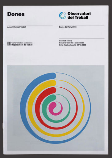 Graphic Brand Identity for Observatori del Treball by Hey Studio