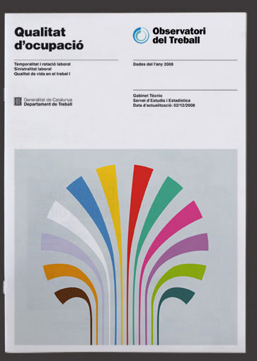 Graphic Identity for Observatori del Treball - Design by Hey Studio