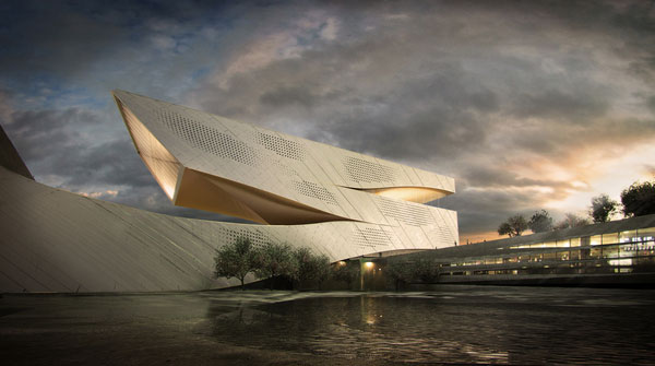 Dalian Library - Competition Design Proposal by 10 DESIGN