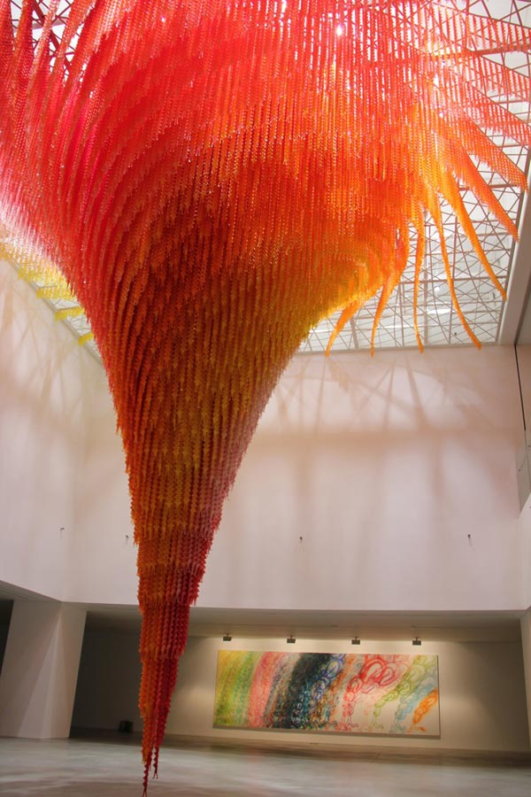 Whirlwind Art Installation of Tiny Bodies by Do Ho Suh