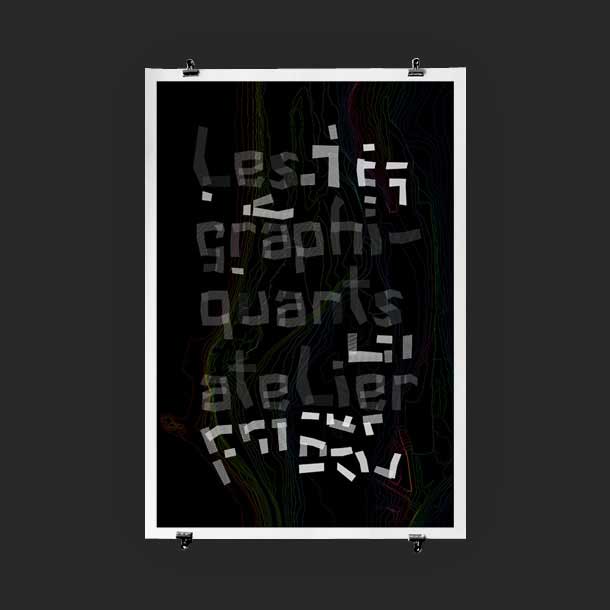 Poster Typography by Les Graphiquants
