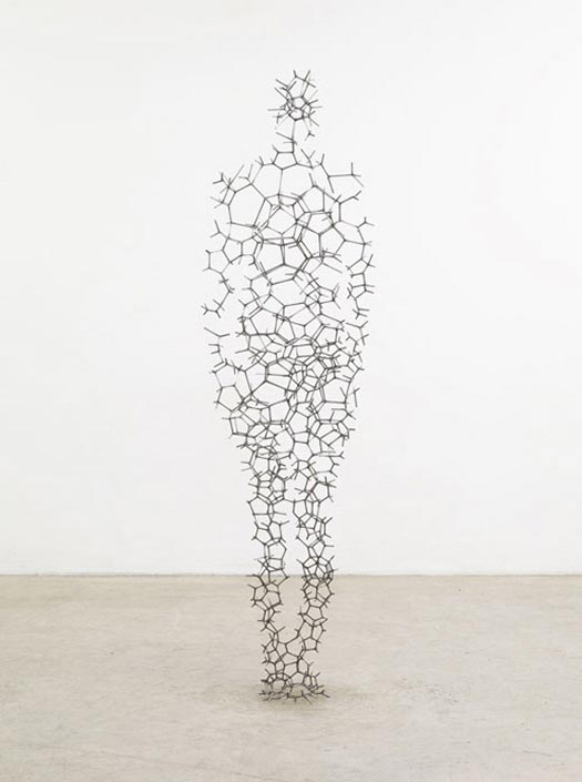 Sculptural Art of Geometric Human Body Shapes by Antony Gormley