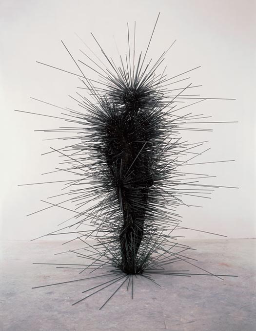Art Sculpture of Geometric Human Body Shapes by Antony Gormley