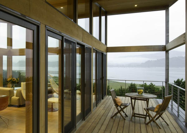 Terrace of the Coastal Residence by Boora Architects
