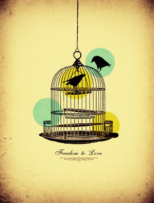 Freedom to Love - Illustration by Willian Sanfer