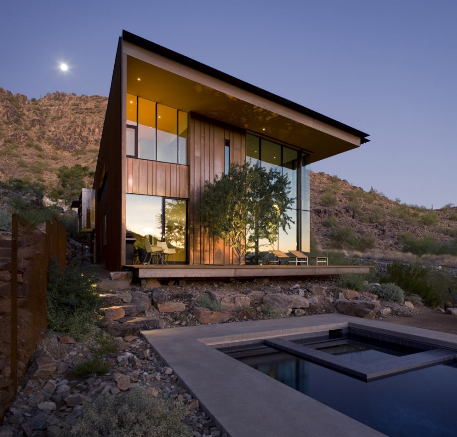 Modern Architecture of the Jarson Residence in Paradise Valley, Arizona by Will Bruder + Partners