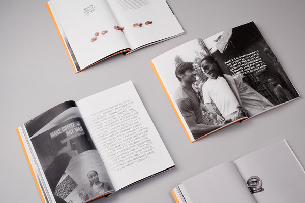 Laughing Man Brochure - Identity Design by Established