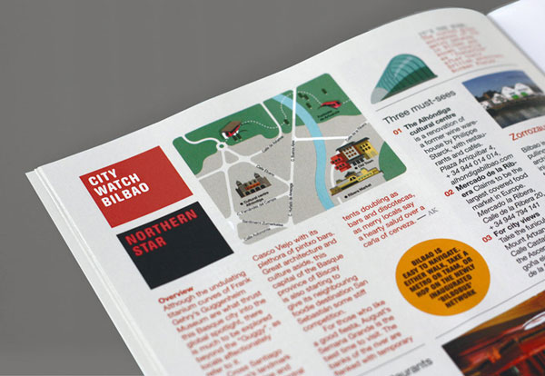 Monocle Spain - Editorial Design and Illustrations by Hey