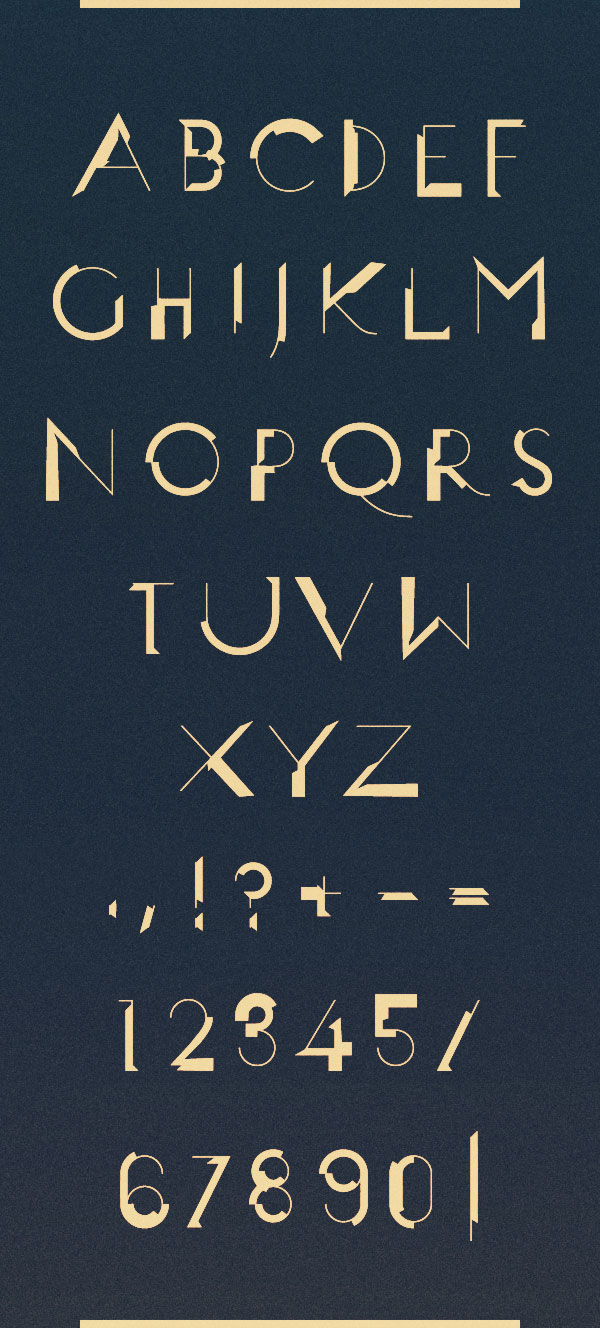 NEOPOLIS - Type Design by Atelier Olschinsky