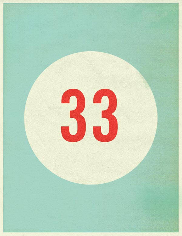 33 Gas Stations - Retro Minimalist Poster Design by Nathan Shinkle