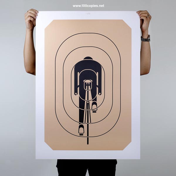 Aim For Glory - Bike Poster Design