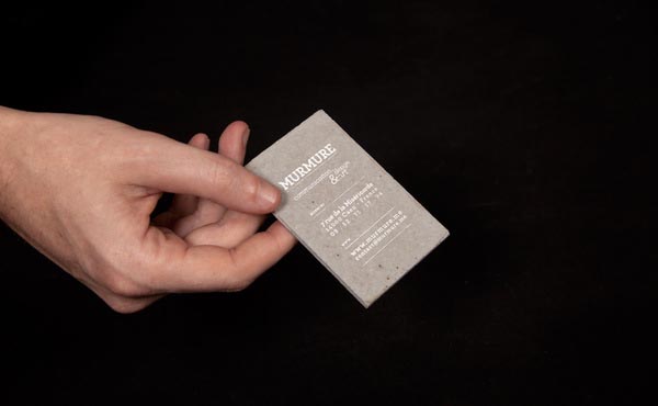 Concrete Business Card by Murmure