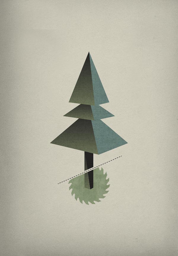 Triangle Tree - Illustration by Michael Paukner