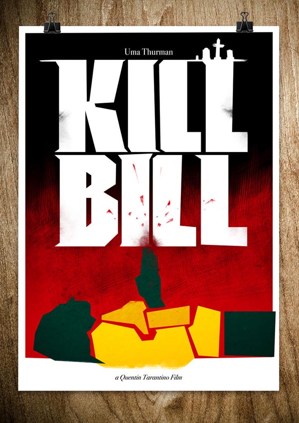 Kill Bill - Movie Poster Illustration by Rocco Malatesta