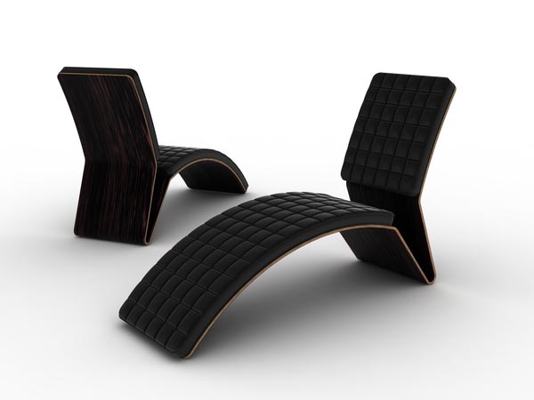 Designer Lounge Chair by Michal Bonikowski