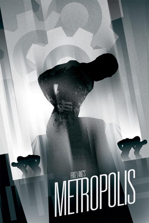 Metropolis - Graphic Artwork by Brandon Schaefer
