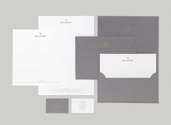 Mulberry Stationery - Visual Identity Design by Construct