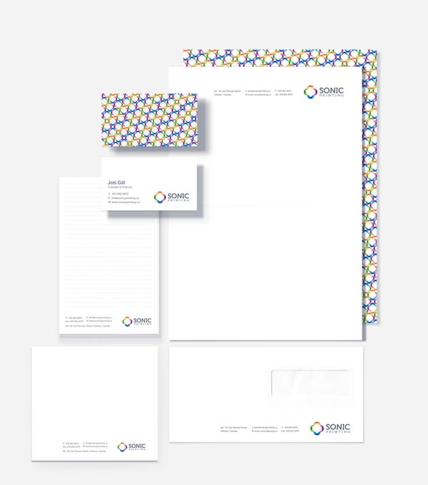 Sonic - Corporate Identity - Stationery Design by Jimmi Tuan