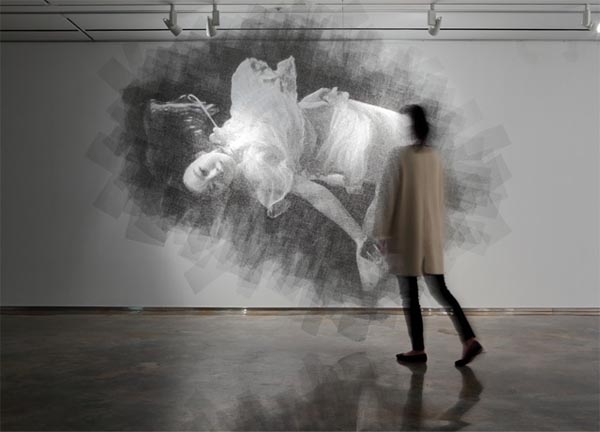 Wire Mesh Sculptures and Portraits by Seung Mo Park