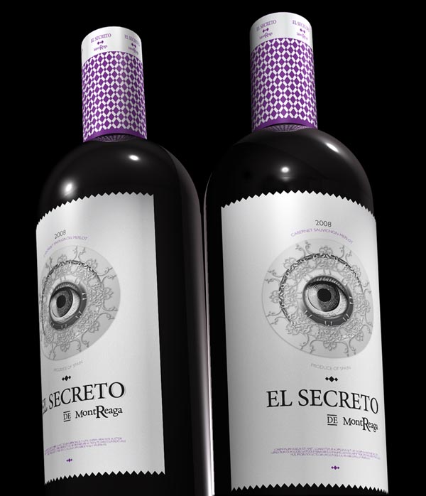 El Secreto - Wine Bottle Package Design by Side Effects