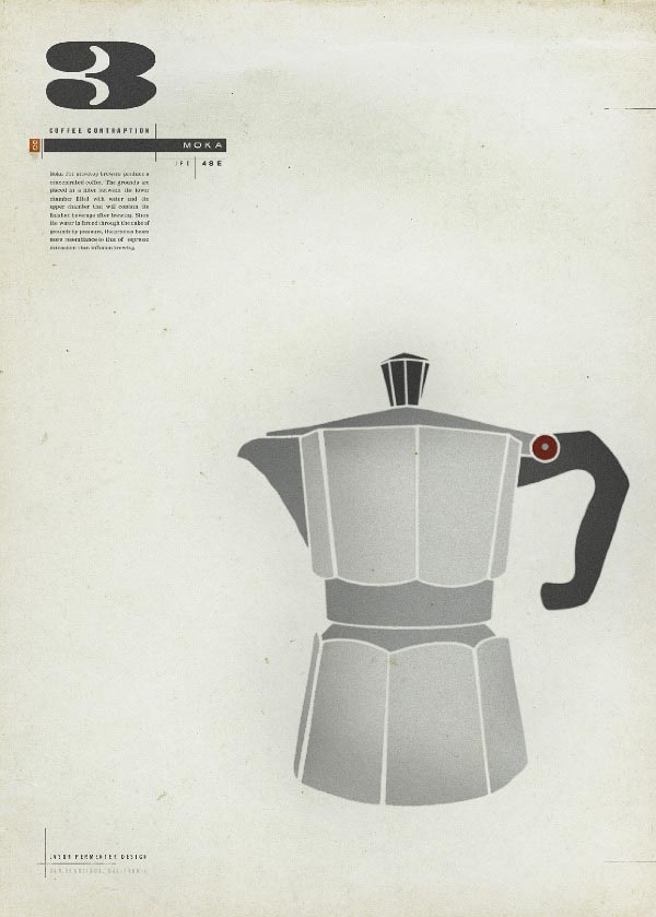 Moka Pot - Coffee Contraptions Poster by Jason Permenter