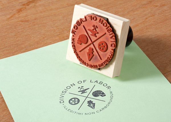 Division of Labor - Illustrations for Brand Identity by Mikey Burton