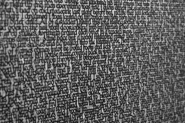 In Other Words - Detail - Paper Cut Letters