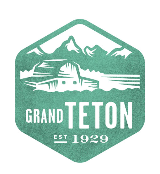 Grand Teton - National Park Stamp Icon