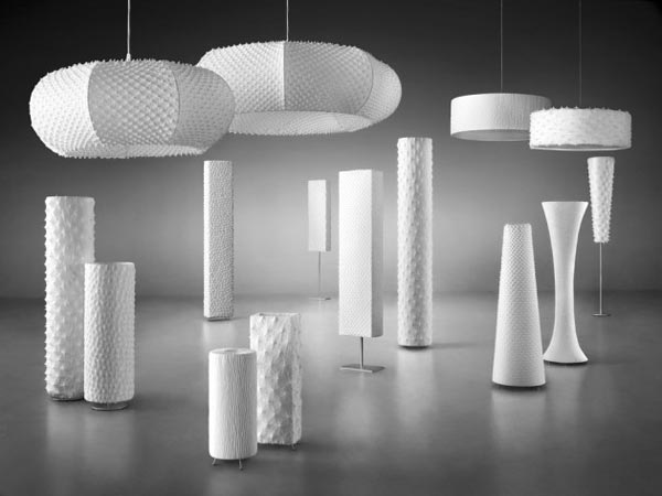 Handmade Fabric Lighting Design by Suzusan Luminaires
