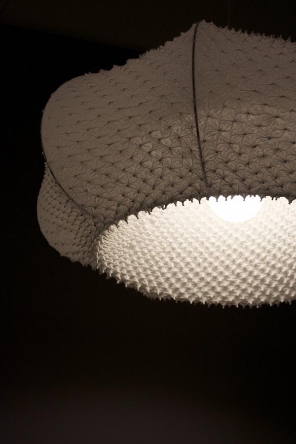 Handmade Fabric Lighting Design by Suzusan Luminaires