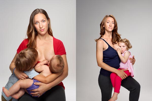 Time Magazine - Breast-Feeding Photography by Martin Schoeller