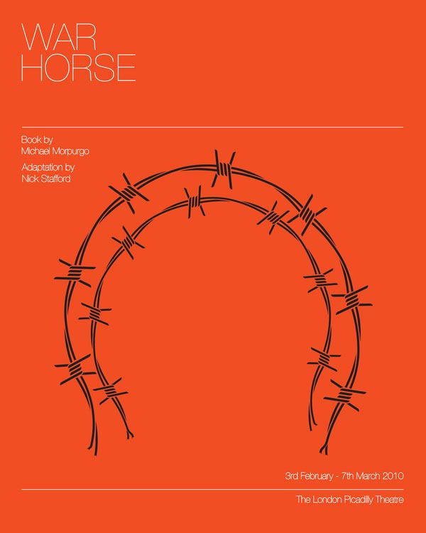 War Horse - Theater Poster Design by Nick Blair