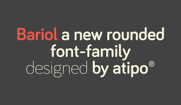 bariol free rounded font by atipo