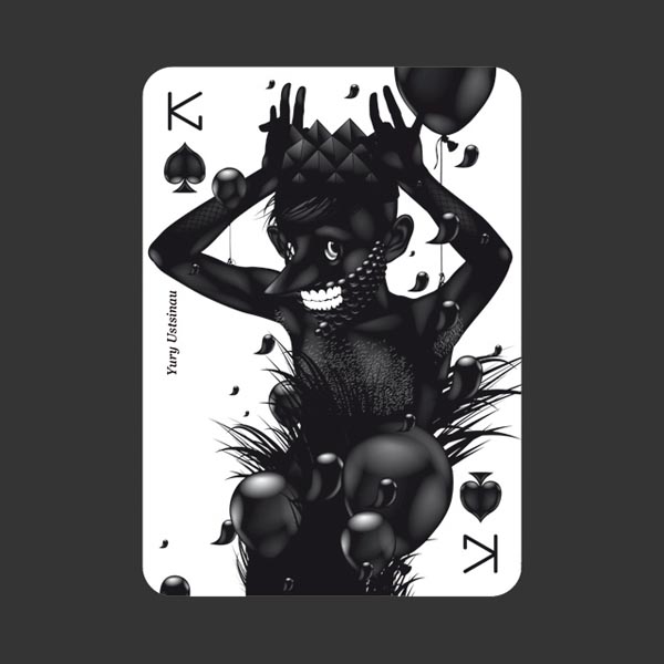 52 Aces - Illustrated Poker Set - Card