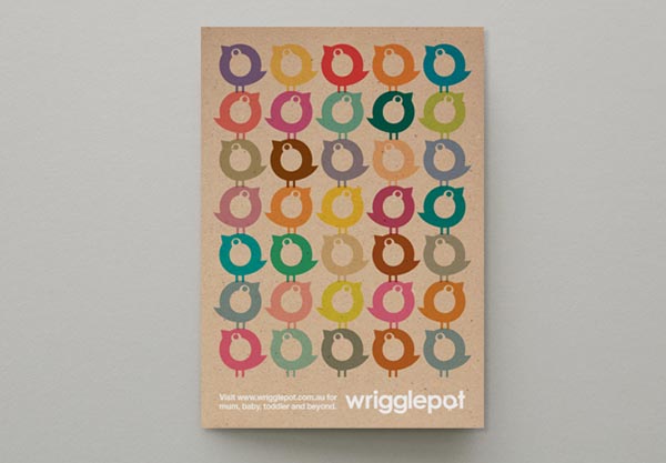 Wrigglepot Identity - Flyer Design by KVGD