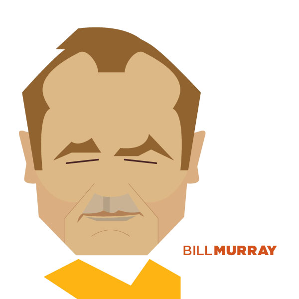 Bill Murray - Portrait Illustration by Jag Nagra
