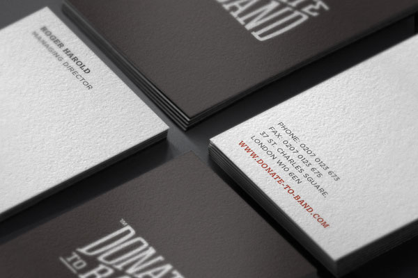 Donate to Band - Brand Identity  by Agency Higher