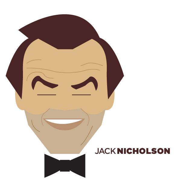 Jack Nicholson - Portrait Illustration by Jag Nagra