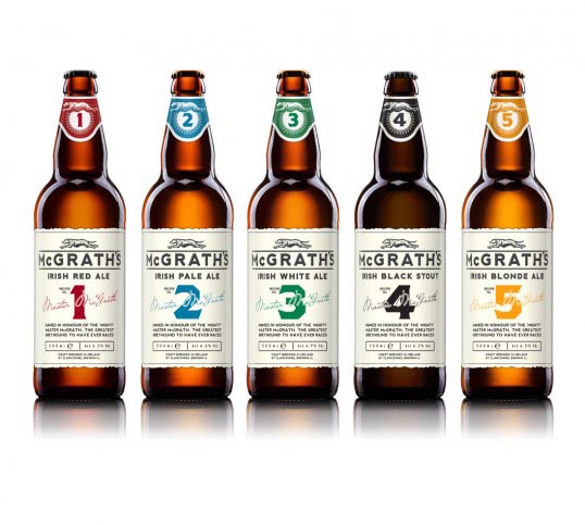 McGrath’s Packaging Design by Drinksology