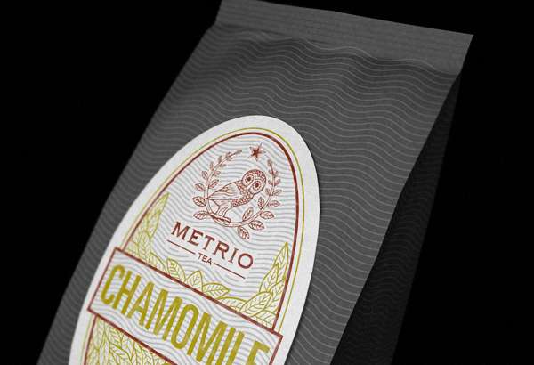 Metrio Tea - Branding and Package Design