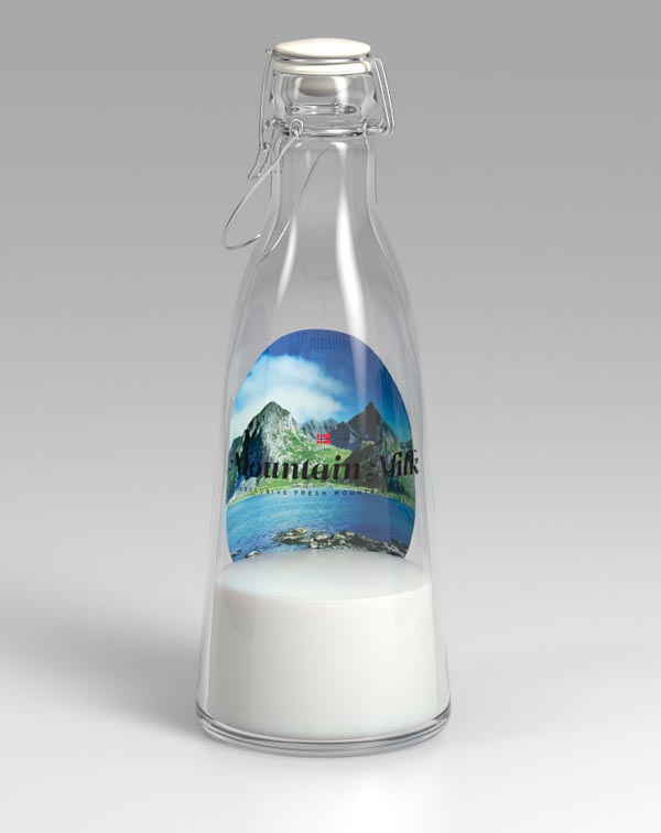 Mountain Milk Package Design