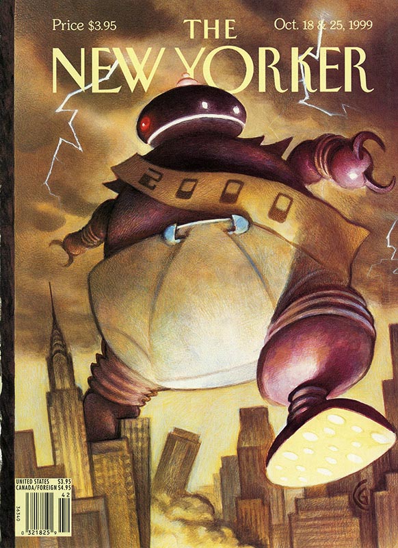 The New Yorker - Cover Illustration by Carter Goodrich