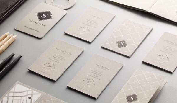 The Sultan Identity - Business Cards - Design by Manic