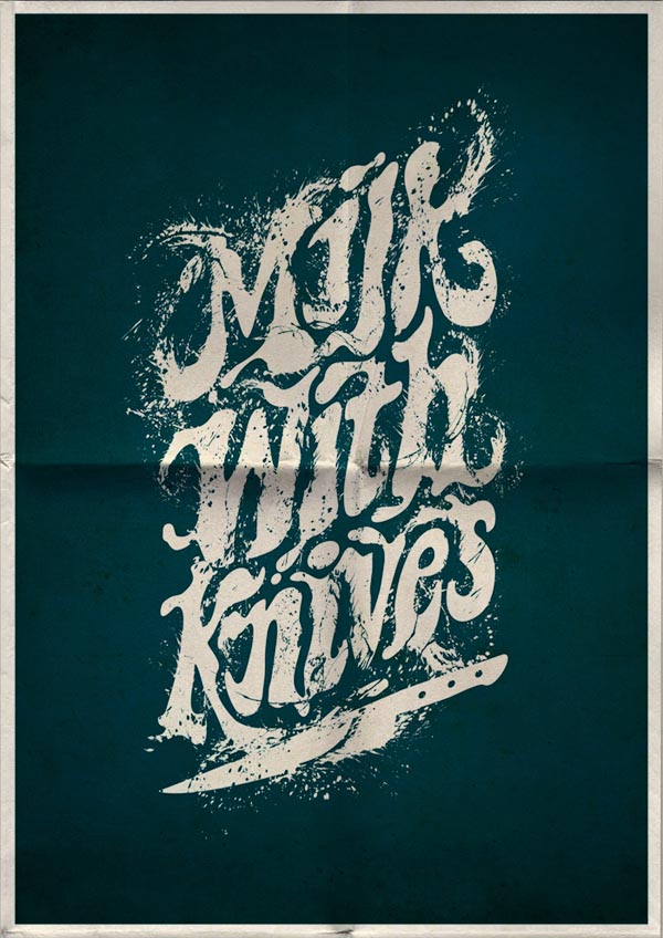 Typography Poster Design by Mats Ottdal