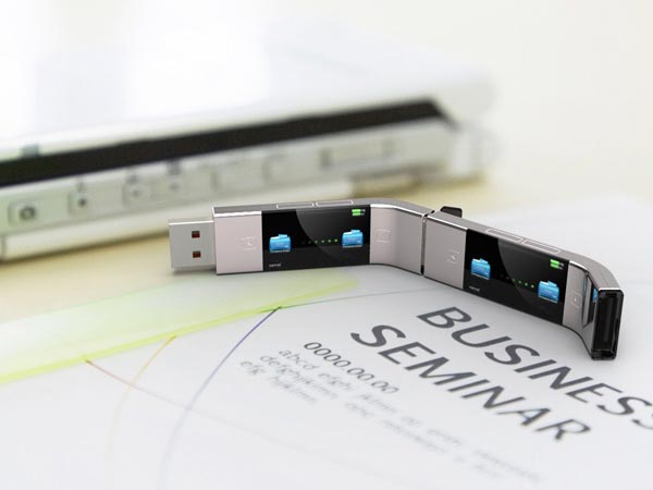U Transfer USB Stick - Industrial Design Concept