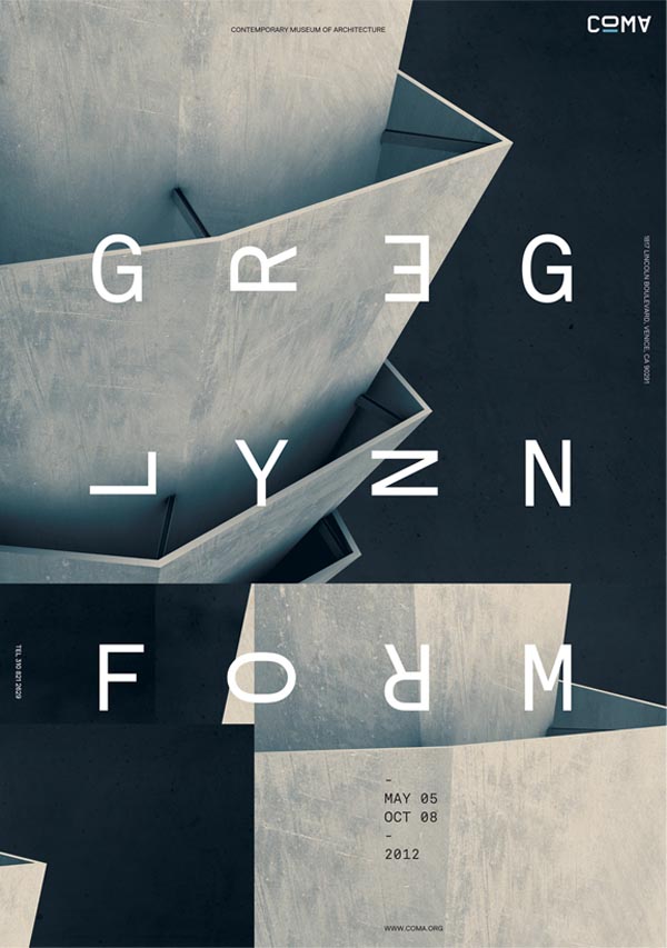 COMA Design for GREG LYNN FORM exhibition