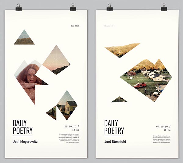 Daily Poetry - Graphic Design by Clara Fernández