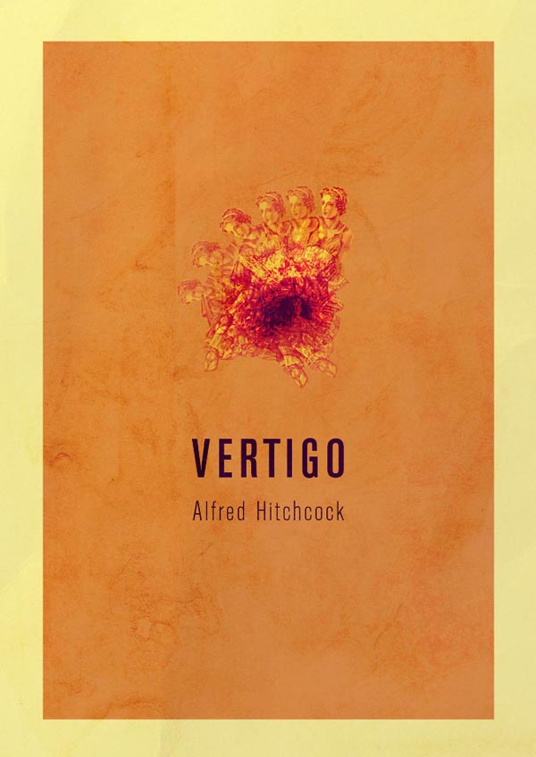 Vertigo - Alfred Hitchock Movie Posters by Enzo Lo Re