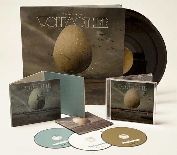 Wolf Mother CD Packaging by Invisible Creature